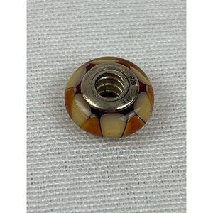 Pandora 925 ALE Captivating Amber Murano Glass Bead